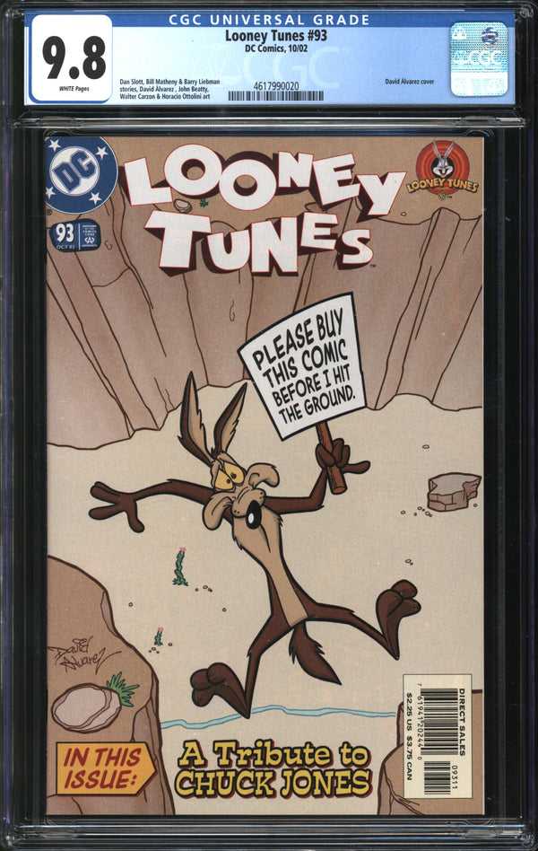 Looney Tunes (1994) #93 CGC 9.8 NM/MT