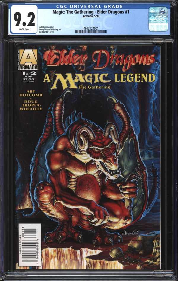 Magic: The Gathering - Elder Dragons (1996) #1 CGC 9.2 NM-