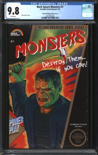 Mark Spears Monsters (2024) #1 Fourth Printing/Variant Cover B CGC 9.8 NM/MT