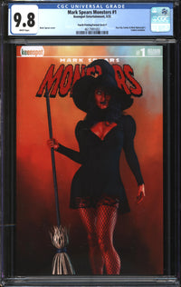 Mark Spears Monsters (2024) #1 Fourth Printing/Key City Comics & Matt Rybarczyk's Comics Exclusive Variant Cover P CGC 9.8 NM/MT