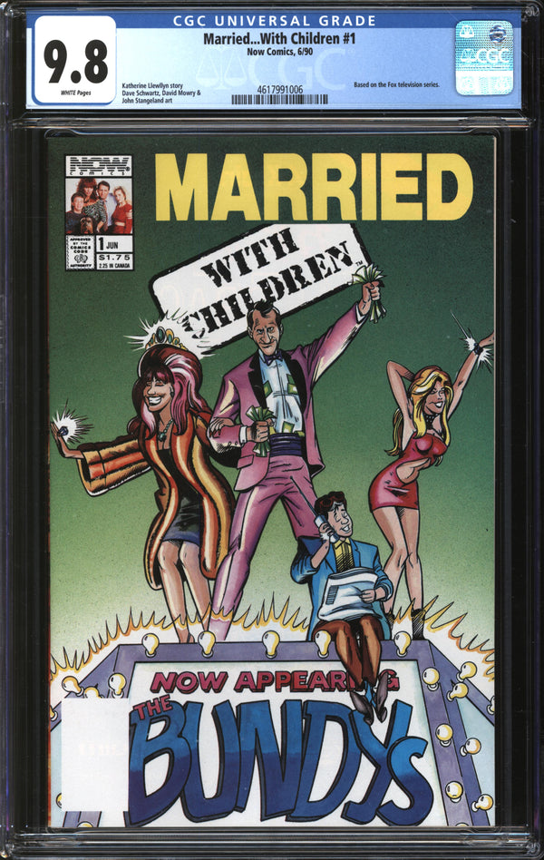 Married With Children (1990) #1 CGC 9.8 NM/MT