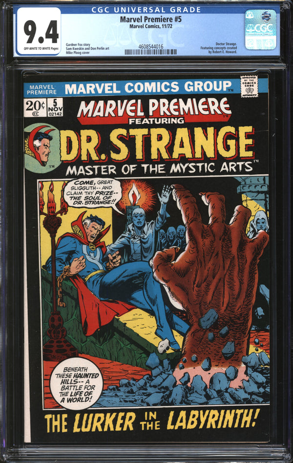 Marvel Premiere (1972) # 5 CGC 9.4 NM