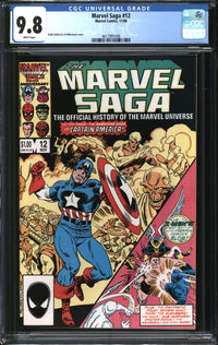 Marvel Saga (1985) #12 CGC 9.8 NM/MT