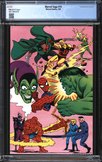 Marvel Saga (1985) #14 CGC 9.8 NM/MT