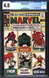 Marvel Tales (1964) #  1 CGC 4.0 VG