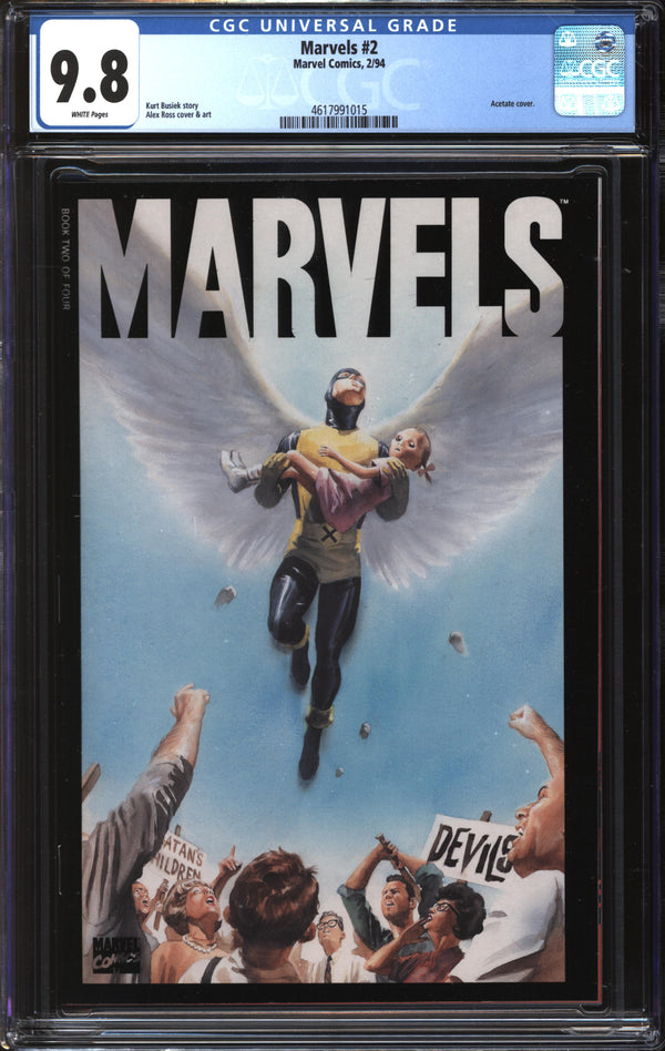 Marvels (1994) #2 CGC 9.8 NM/MT