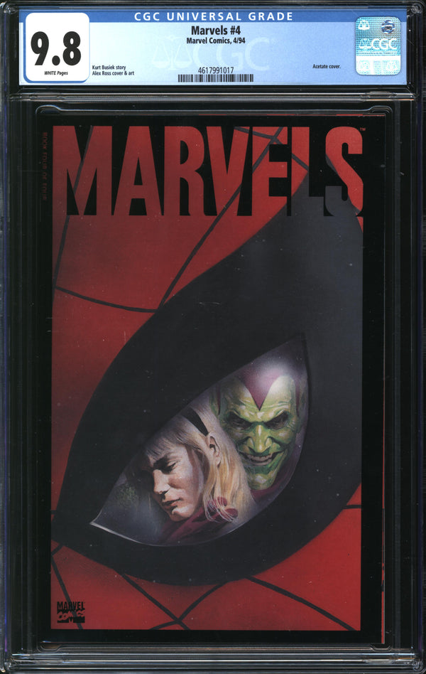 Marvels (1994) #4 CGC 9.8 NM/MT