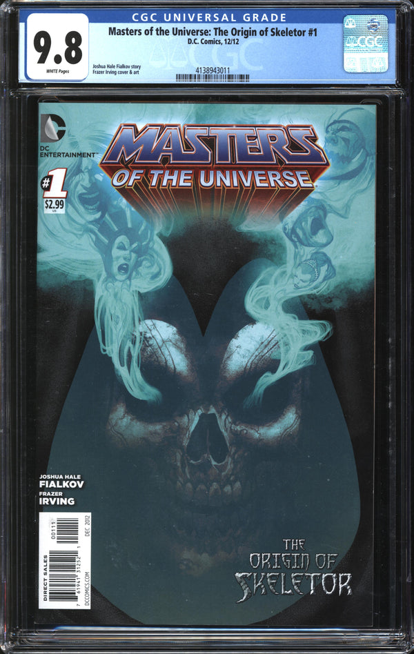 Masters Of The Universe: Origin Of Skeletor (2012) #1 CGC 9.8 NM/MT