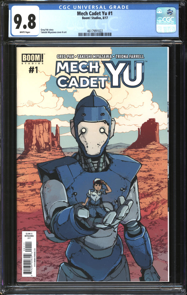 Mech Cadet Yu (2017) #1 CGC 9.8 NM/MT
