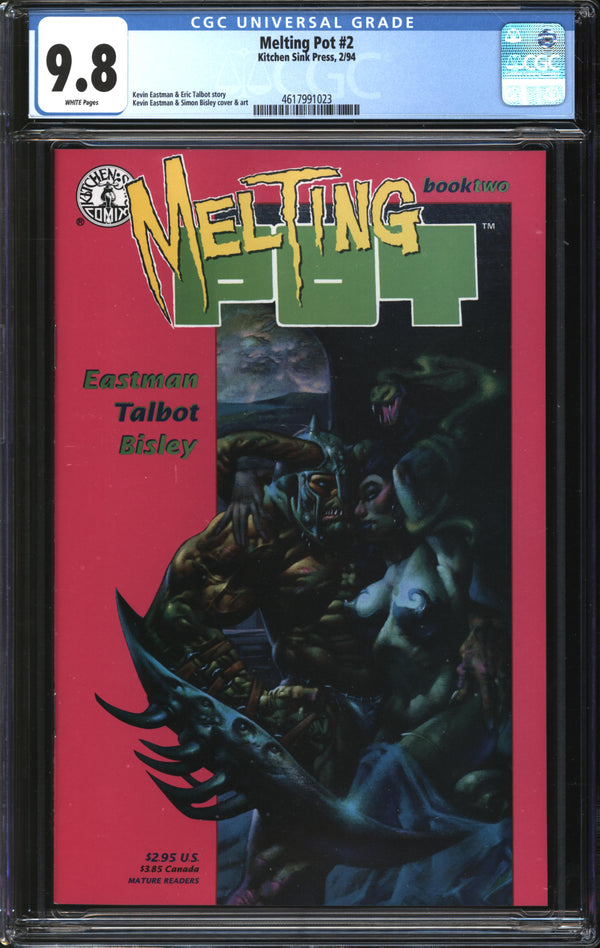 Melting Pot (1993) #2 CGC 9.8 NM/MT