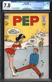 Pep Comics (1940) #168 CGC 7.0 FN/VF