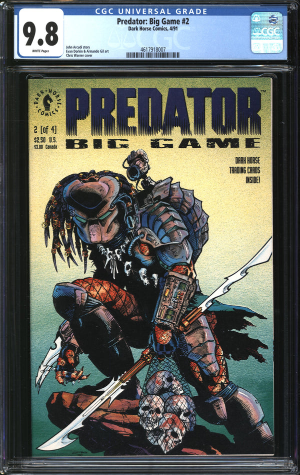 Predator: Big Game (1991) #2 CGC 9.8 NM/MT