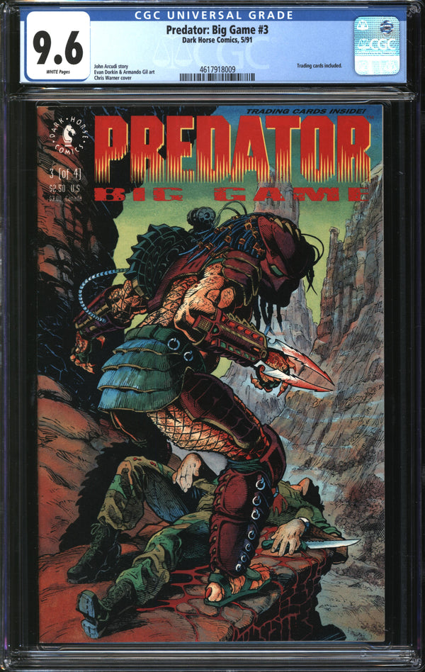 Predator: Big Game (1991) #4 CGC 9.8 NM/MT