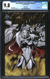 Lady Death: Annual (2006) #1 Gold Foil Edition CGC 9.8 NM/MT