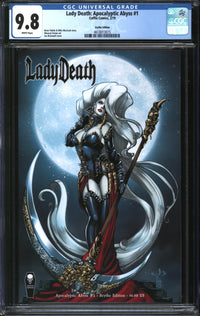 Lady Death: Apocalyptic Abyss (2019) #1 Scythe Edition CGC 9.8 NM/MT