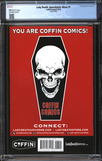 Lady Death: Apocalyptic Abyss (2019) #1 Scythe Edition CGC 9.8 NM/MT