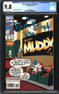 Ren & Stimpy Show (1992) #20 CGC 9.8 NM/MT