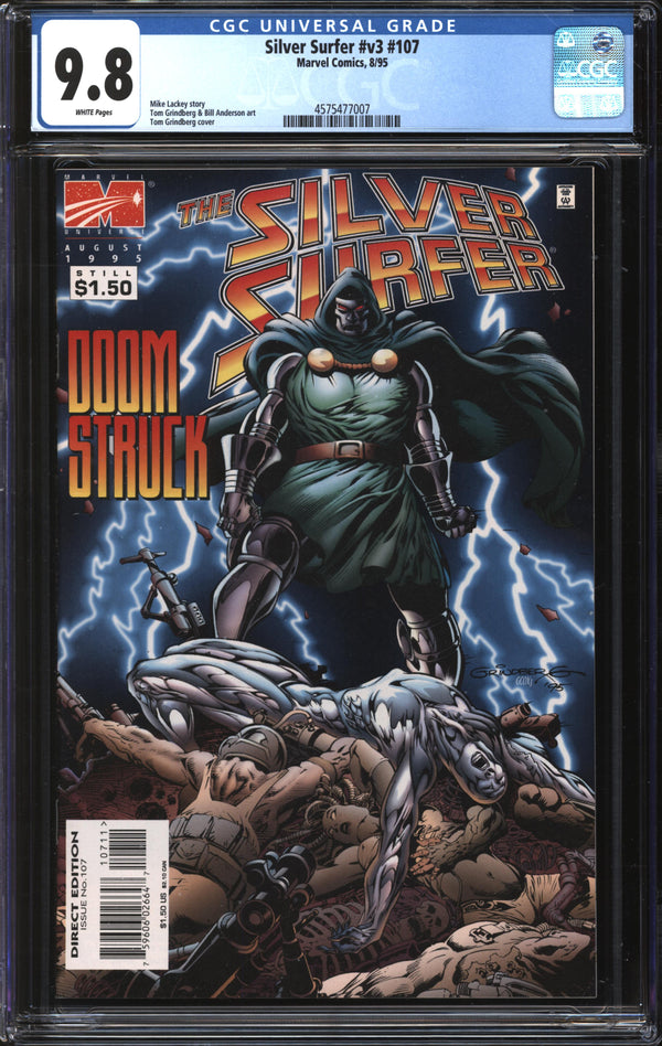 Silver Surfer (1987) #107 CGC 9.8 NM/MT