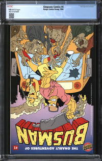 Simpsons Comics (1993) #  4 CGC 9.8 NM/MT