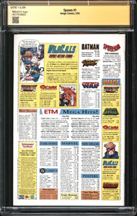 Spawn (1992) #  1 CGC x JSA Signature Series 9.4 NM