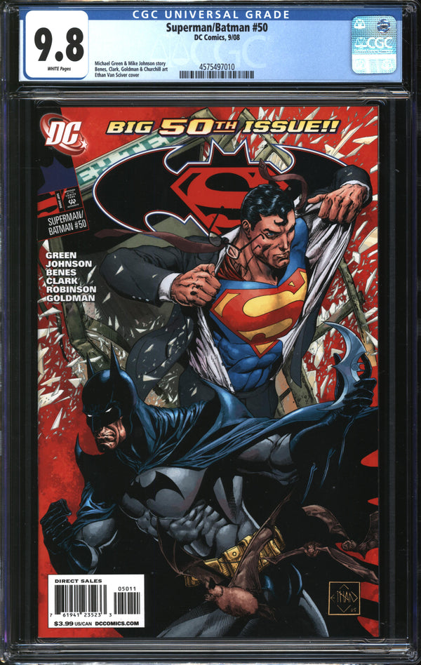 Superman/Batman (2003) #50 CGC 9.8 NM/MT