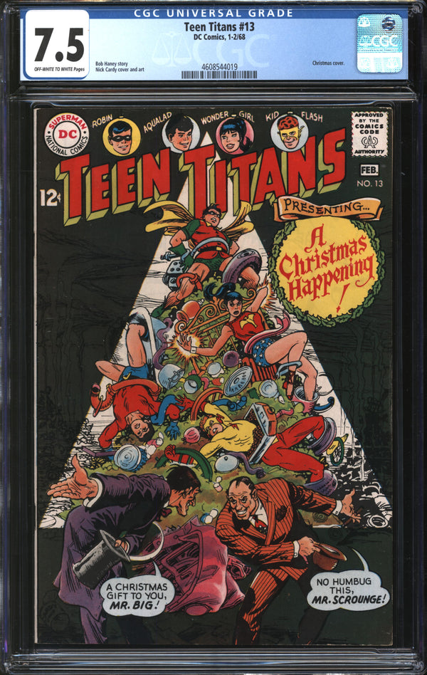 Teen Titans (1966) #13 CGC 7.5 VF-