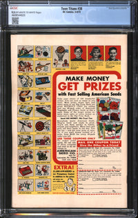 Teen Titans (1966) #38 CGC 9.2 NM-