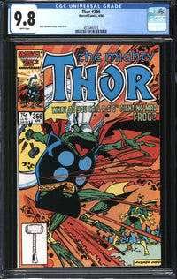 Thor (1966) #366 CGC 9.8 NM/MT