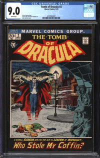 Tomb Of Dracula (1972) # 2 CGC 9.0 VF/NM