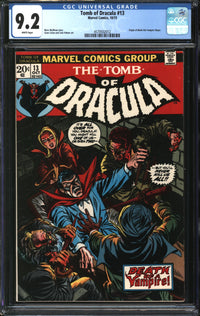 Tomb Of Dracula (1972) #13 CGC 9.2 NM-