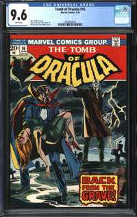 Tomb Of Dracula (1972) #16 CGC 9.6 NM+