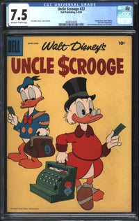 Uncle Scrooge (1952) # 22 CGC 7.5 VF-