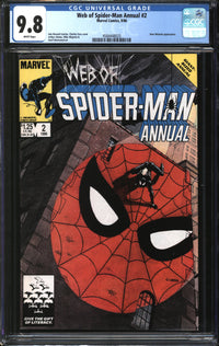 Web Of Spider-Man Annual (1986) #2 CGC 9.8 NM/MT