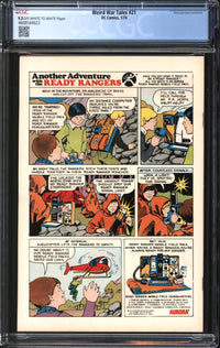 Weird War Tales (1971) # 21 CGC 9.2 NM-