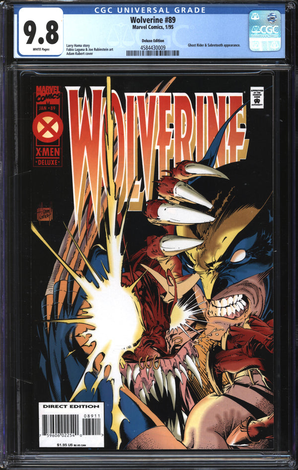 Wolverine (1988) # 89 Deluxe Edition CGC 9.8 NM/MT