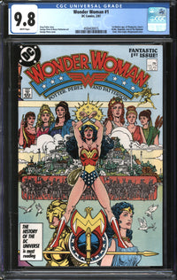 Wonder Woman (1987) #  1 CGC 9.8 NM/MT