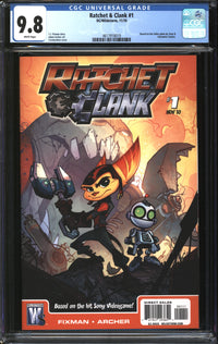Ratchet & Clank (2010) #1 CGC 9.8 NM/MT