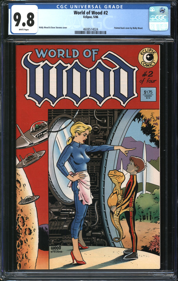 World Of Wood (1986) #2 CGC 9.8 NM/MT