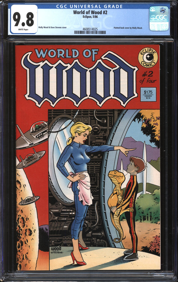 World Of Wood (1986) #2 CGC 9.8 NM/MT