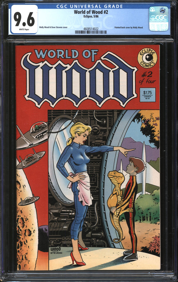 World Of Wood (1986) #2 CGC 9.6 NM+