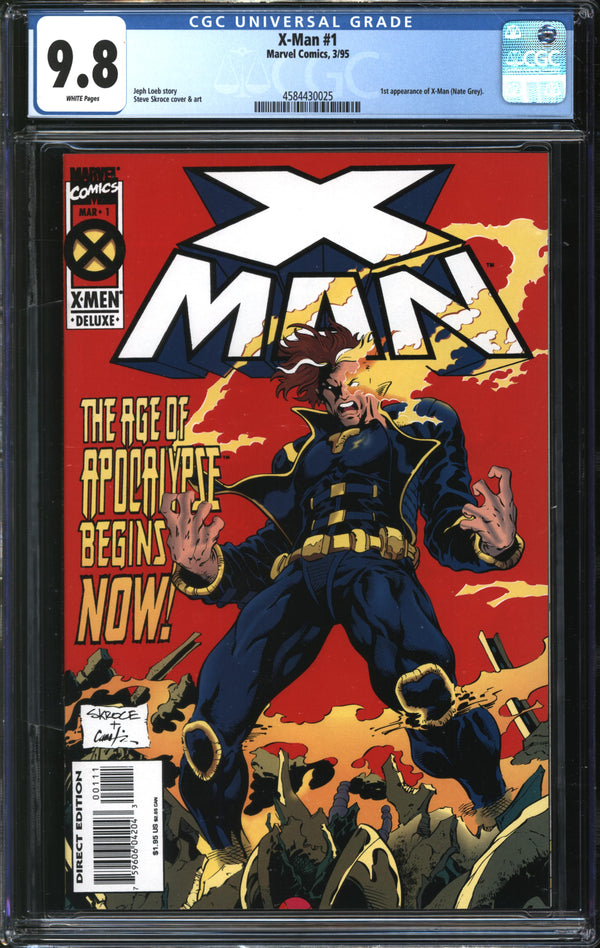 X-Man (1995) #1 CGC 9.8 NM/MT