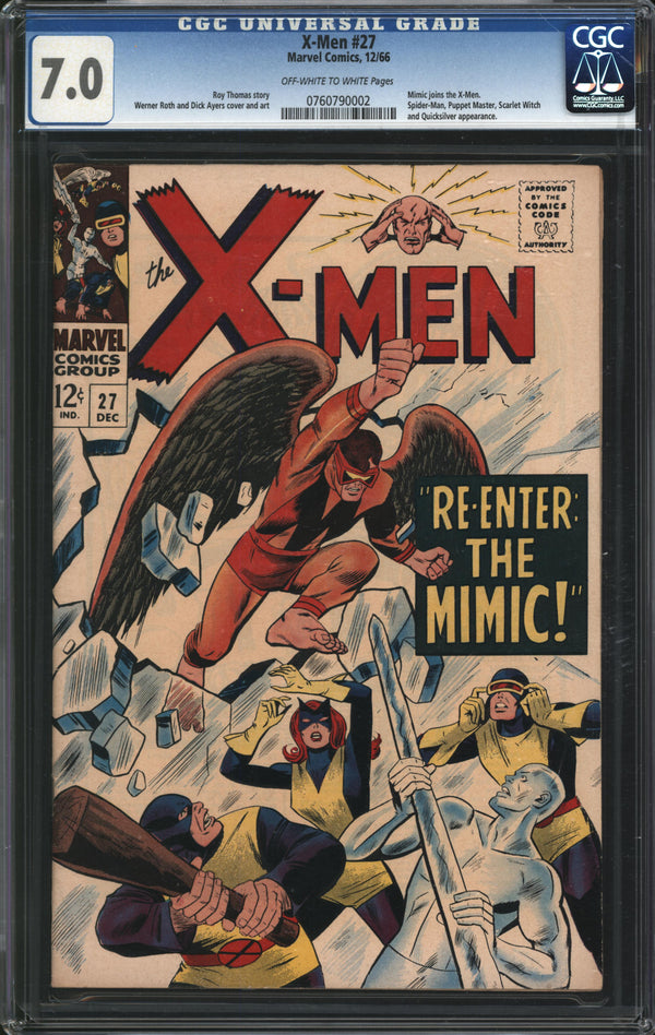 X-Men (1963) # 27 CGC 7.0 FN/VF