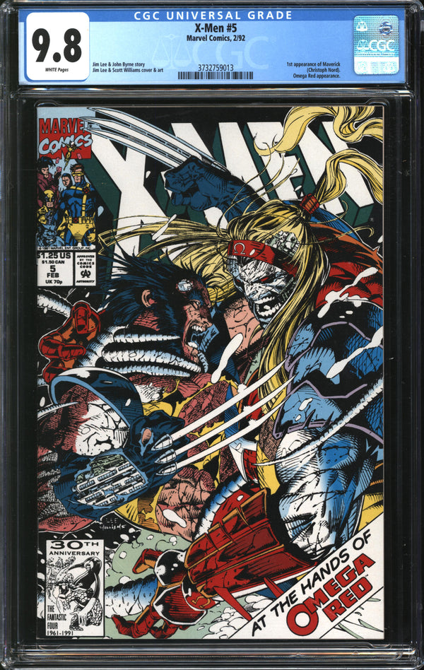 X-Men (1991) # 5 CGC 9.8 NM/MT