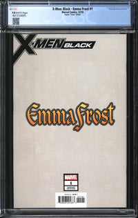X-Men: Black - Emma Frost (2018) #1 Adam Hughes Virgin Edition CGC 9.8 NM/MT