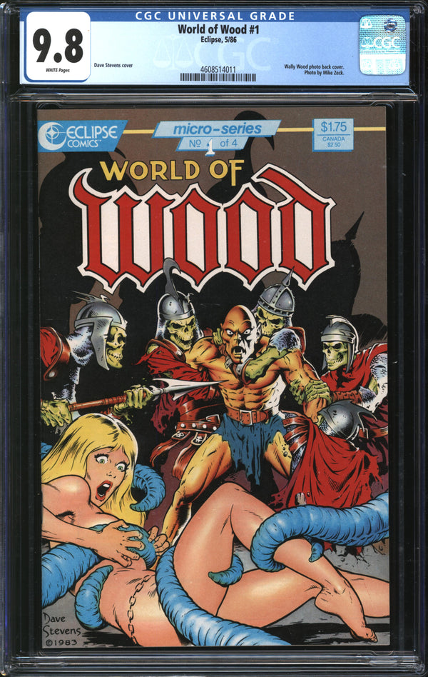 World Of Wood (1986) #1 CGC 9.8 NM/MT