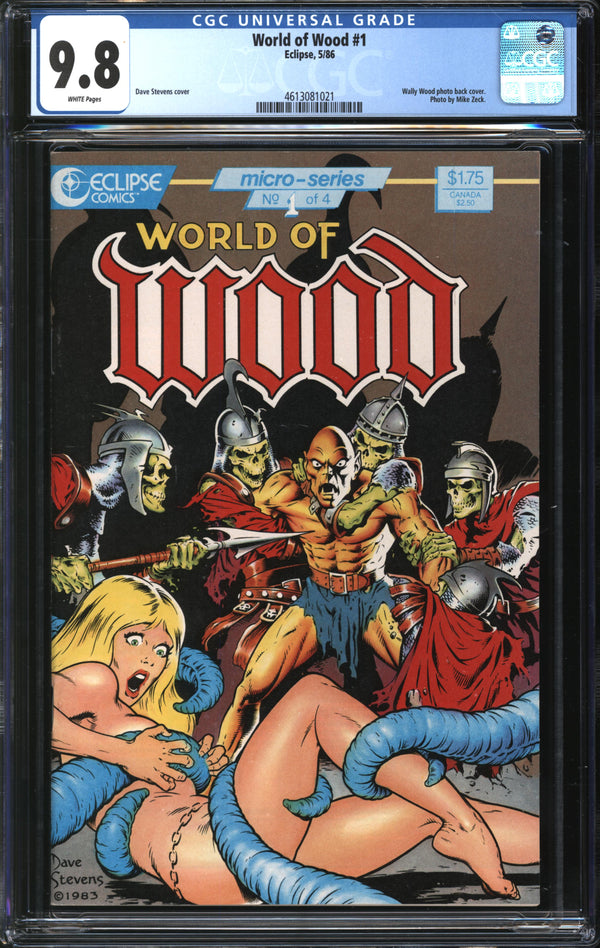 World Of Wood (1986) #1 CGC 9.8 NM/MT