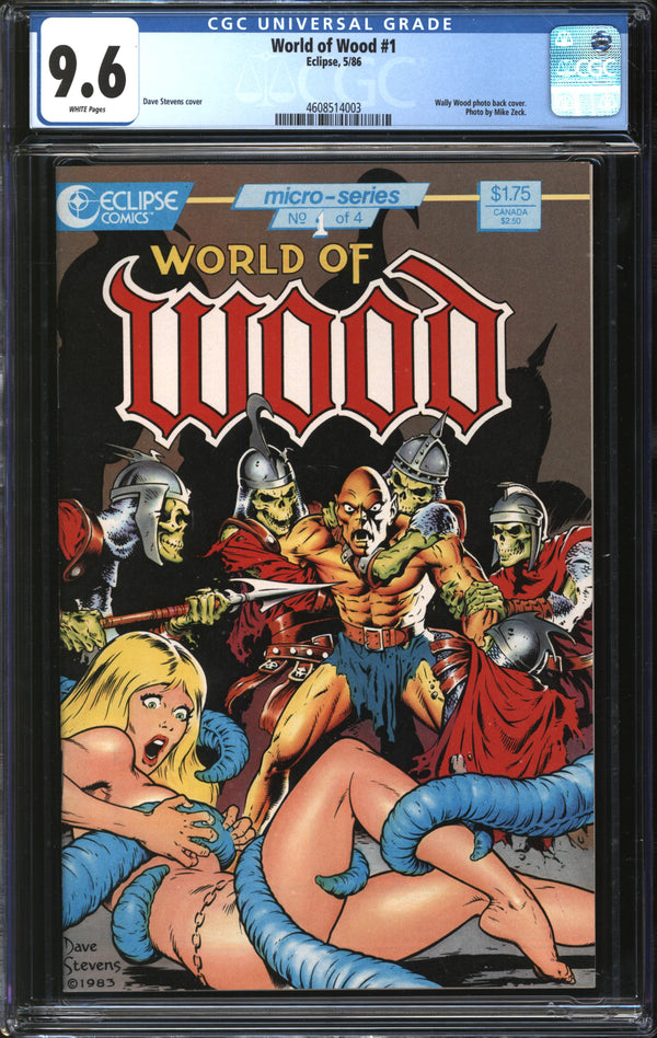 World Of Wood (1986) #1 CGC 9.6 NM+