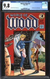 World Of Wood (1986) #2 CGC 9.8 NM/MT