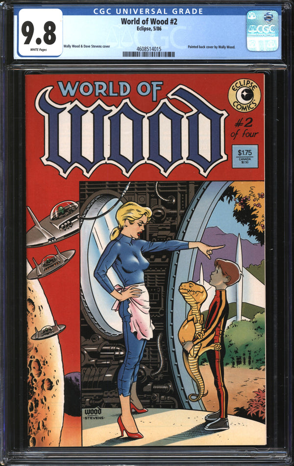 World Of Wood (1986) #2 CGC 9.8 NM/MT