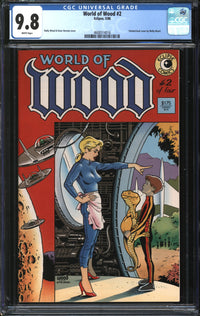 World Of Wood (1986) #2 CGC 9.8 NM/MT